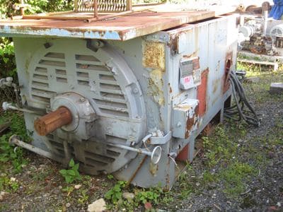 3500 HP General Electric NA Motor