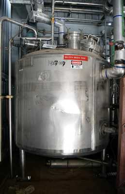 300 Gal Northland Stainless  Stainless Steel Reactor