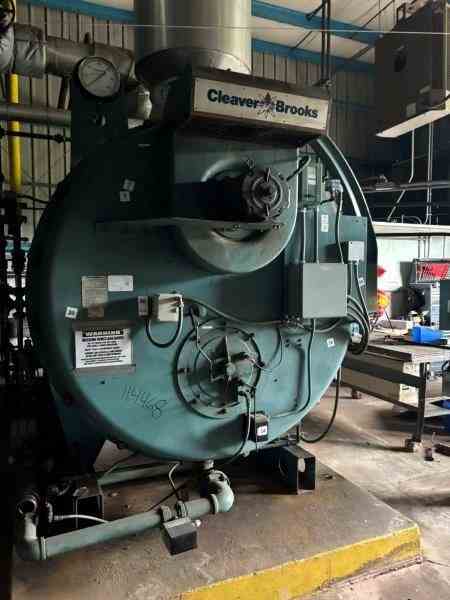 300 HP Cleaver Brooks Firetube Boiler