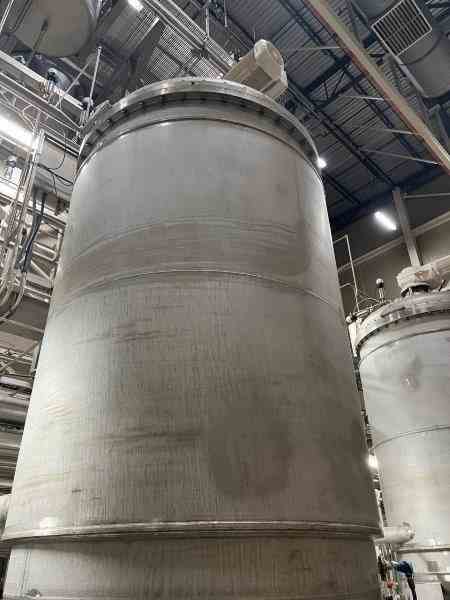 3000 Gal GEA Stainless Steel Reactor