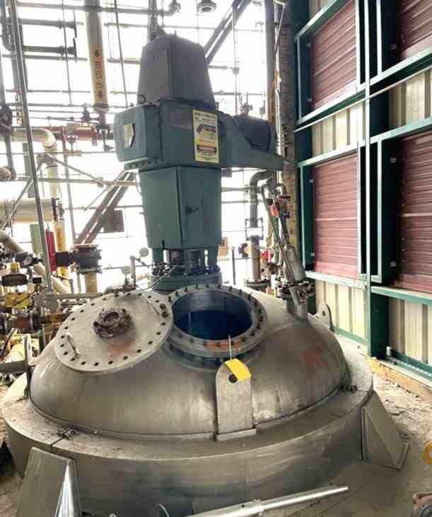 3000 Gal Ward Tank Alloy 20 Reactor