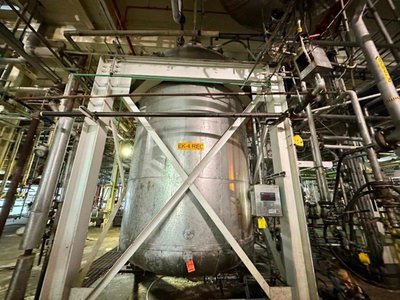 3000 Gal Whiting Metals Stainless Steel Reactor