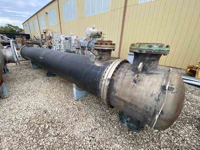 3088 Sq Ft Hughes Anderson Eng. Corp Stainless Steel Shell & Tube Heat Exchanger