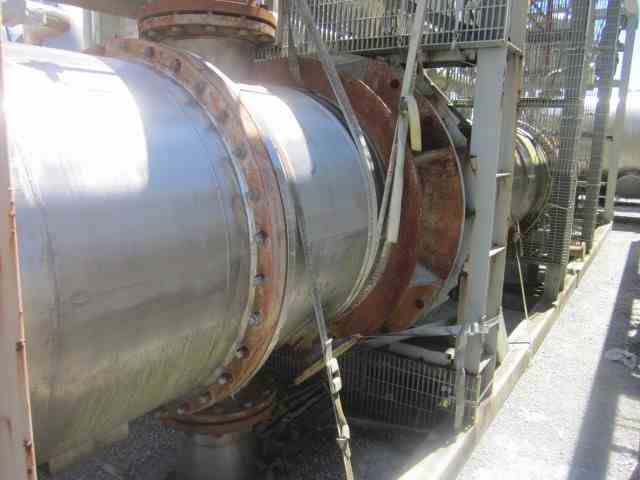 3982.7 Sq Ft Praj Industries Stainless Steel Shell & Tube Heat Exchanger