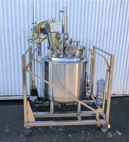 40 Gal ITT Standard Stainless Steel Reactor