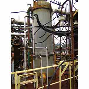 3677 Sq Ft Industrial Process Equipment Stainless Steel Shell & Tube Heat Exchanger