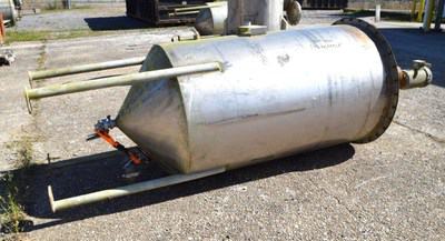 438 Gal Thibs Machine & Welding Stainless Steel Tank