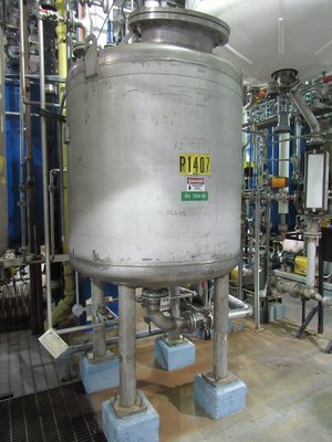 450 Gal M&M Welding 316 Stainless Steel Pressure Vessel