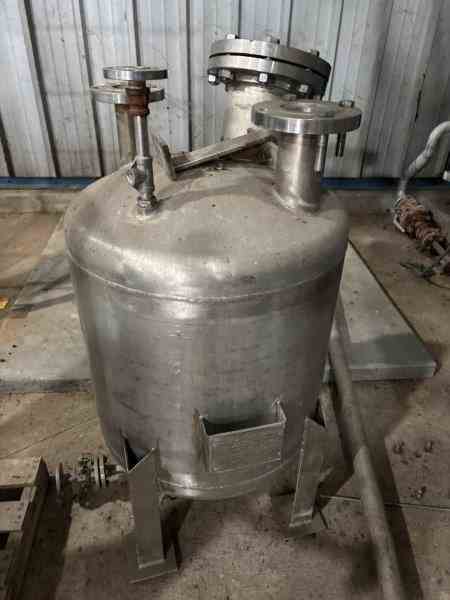 50 Gal Alloy Fab Stainless Steel Pressure Vessel