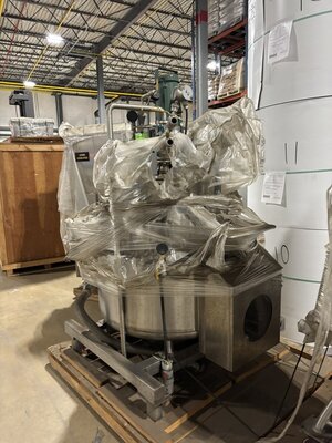 50 Gal Letsch Corp. 316L Stainless Steel Pressure Vessel