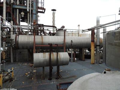 5155 Sq Ft Manning & Lewis Stainless Steel Shell & Tube Heat Exchanger