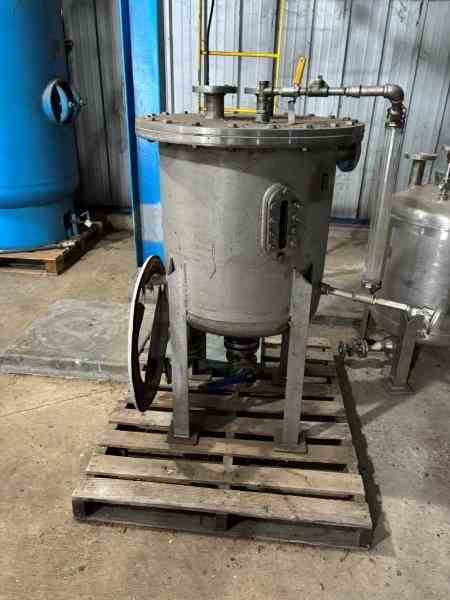 53 Gal Alloy Fab 304 Stainless Steel Pressure Vessel