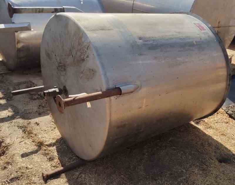 533 Gal Chem-Tek Stainless Steel Tank