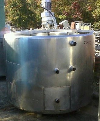 600 Gal Alloy Products Stainless Steel Tank