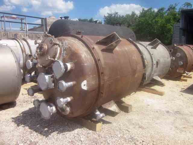 650 Gal Ward Tank SS Stainless Steel Reactor Body