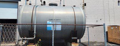 7000 Gal Colonial Iron Works Aluminum Tank