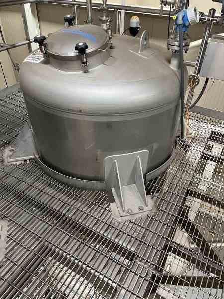 766 Gal Westra Stainless Steel Pressure Vessel