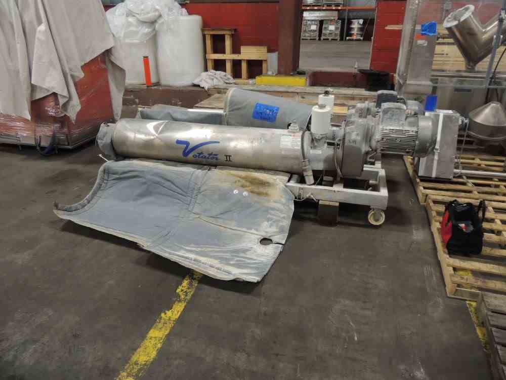 9 Sq Ft Cherry-Burrell Votator II Scraped Surface Heat Exchanger