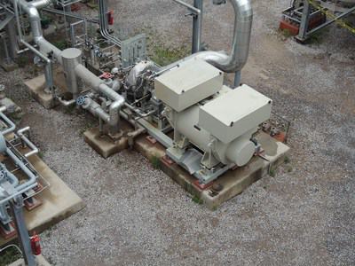 950 KW Elliott Steam Turbine Generator