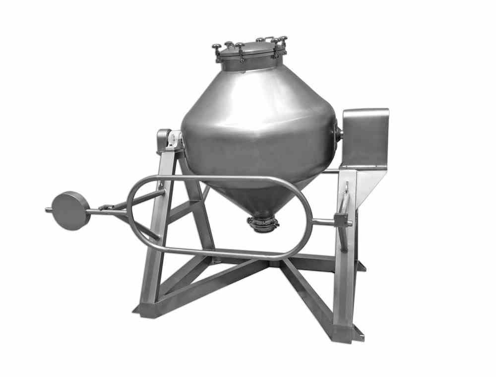 50 Cu Ft Stainless Steel Double Cone Mixer