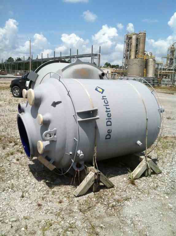 500 Gal De Dietrich Glass Lined Reactor (Body)