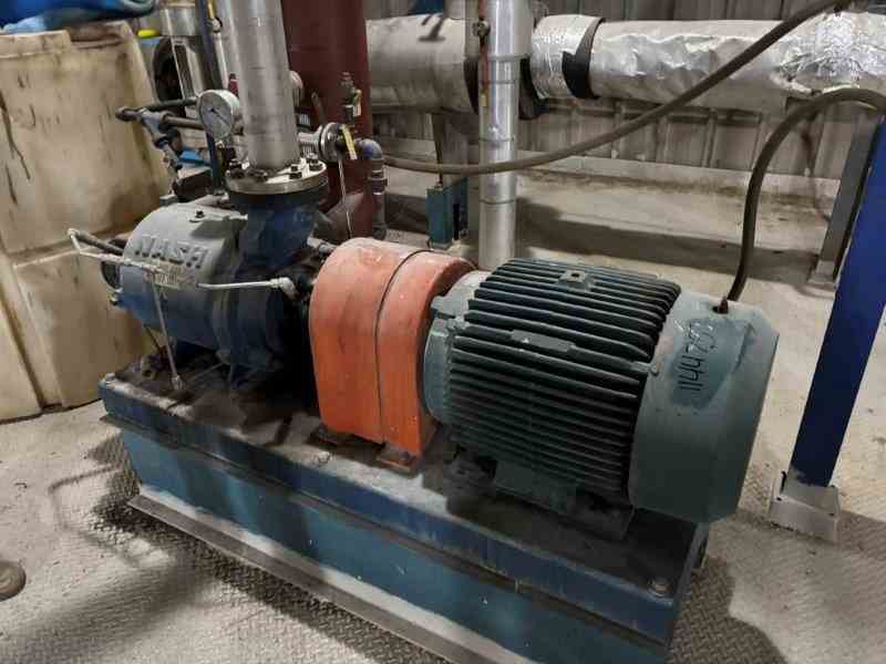 Used 80 CFM Liquid Ring Vacuum Pump