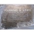 5914 Sq Ft Manning & Lewis Stainless Steel Shell & Tube Heat Exchanger