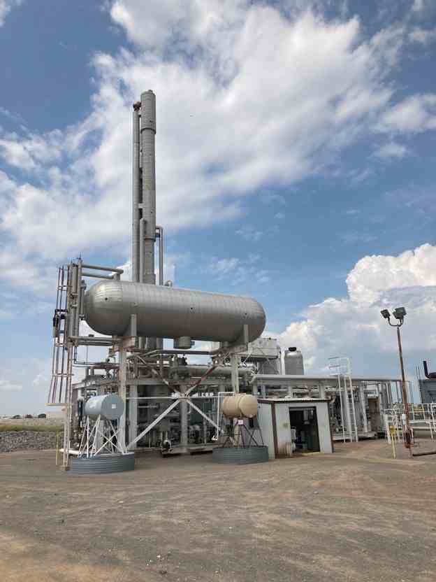 CRYOGENIC NGL (NATURAL GAS LIQUIDS) PLANT - 20 MMSCFD